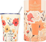 ESTIA COFFE MUG 350 ML  ΘΕΡΜΟΣ ΕΩΣ 12ΩΡΕΣ ΚΡΥΑ ΚΑΙ 6 ΩΡΕΣ ΖΕΣΤΑ ΡΟΦΗΜΑΤΑ