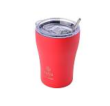 ESTIA ΘΕΡΜΟΣ COFFEE MUG SAVE THE AEGEAN 350ml SCARLET RED