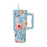 ESTIA ΚΟΥΠΑ ΘΕΡΜΟΣ ΜΕ ΛΑΒΗ ΚΑΙ ΚΑΛΑΜΑΚΙ 900ML STRAW TUMBLER XL