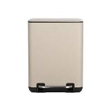 ΧΑΡΤΟΔΟΧΕΙΟ ΜΠΑΝΙΟΥ CUBIC SOFT CLOSE 6lt TAUPE