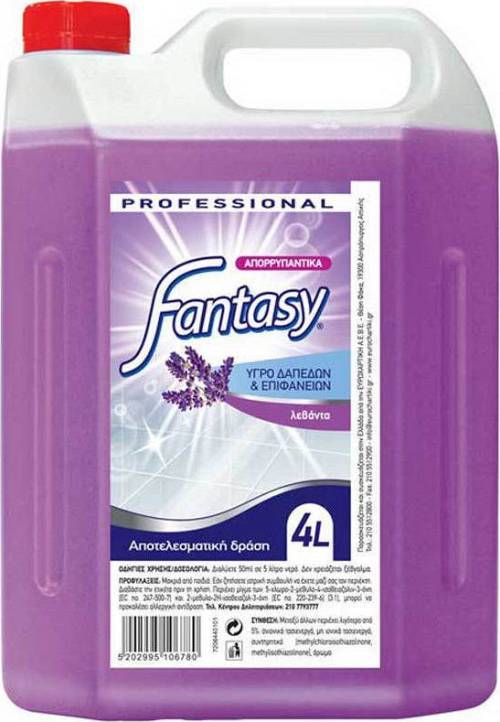 FANTASY ΥΓΡΟ ΓΕΝ.ΚΑΘ. ΛΕΒΑΝΤΑ 4LT
