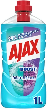 AJAX ΥΓΡΟ ΚΑΘΑΡΙΣΤΙΚΟ 1 ΛΙΤΡΟ BOOST ΞΥΔΙ+ΛΕΒΑΝΤΑ