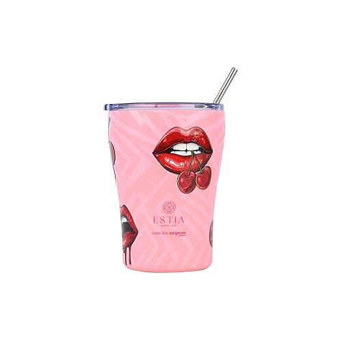 ESTIA COFFE MUG 350 ML  ΘΕΡΜΟΣ ΕΩΣ 12ΩΡΕΣ ΚΡΥΑ ΚΑΙ 6 ΩΡΕΣ ΖΕΣΤΑ ΡΟΦΗΜΑΤΑ