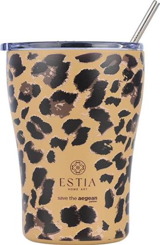 ESTIA COFFE MUG 350 ML  ΘΕΡΜΟΣ ΕΩΣ 12ΩΡΕΣ ΚΡΥΑ ΚΑΙ 6 ΩΡΕΣ ΖΕΣΤΑ ΡΟΦΗΜΑΤΑ