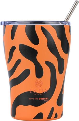 ESTIA COFFE MUG 350 ML  ΘΕΡΜΟΣ ΕΩΣ 12ΩΡΕΣ ΚΡΥΑ ΚΑΙ 6 ΩΡΕΣ ΖΕΣΤΑ ΡΟΦΗΜΑΤΑ