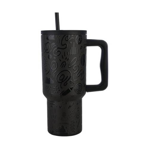 ESTIA ΚΟΥΠΑ ΘΕΡΜΟΣ ΜΕ ΛΑΒΗ ΚΑΙ ΚΑΛΑΜΑΚΙ 900ML STRAW TUMBLER XL