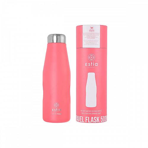 TRAVEL FLASK STA 500ML FUSION CORAL