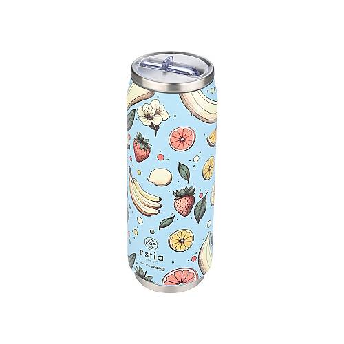 ESTIA HOME ART THERMAL TRAVEL CUP 500ml - SUBDUED HARVEST