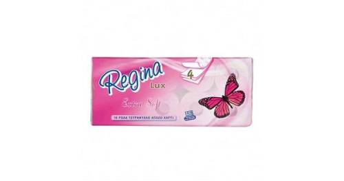 REGINA LUX ΡΟΛΑ ΥΓΕΙΑΣ ΠΕΤΑΛΟΥΔΑ ΡΟΖ 120GR 4Φ 10ΤΜΧ