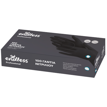 EN.ΓΑΝΤIA ΝΙΤΡ.ΜΑΥΡ.MED.GRADE 100τ L