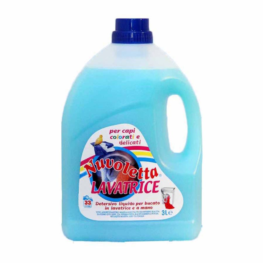 NUVOLETTA ΥΓΡΟ ΠΛΥΝΤΗΡΙΟΥ ΜΠΛΕ CAPI COLORATI 3LT- BLU CLASSIC