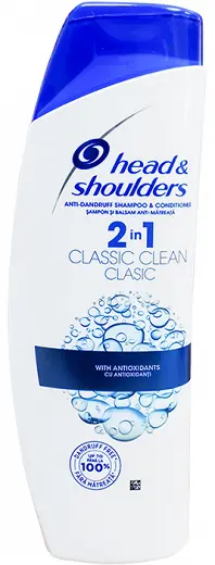 Head&Shoulders Σαμπουάν 2 In 1 Classic Clean 360ml