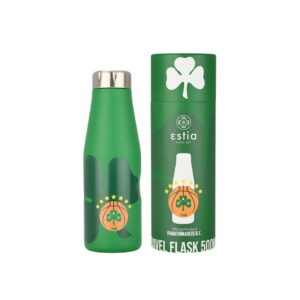 ESTIA ΘΕΡΜΟΣ TRAVEL CUP PANATHINAIKOS.BC 500ml 12 ΩΡΕΣ ΤΟ ΖΕΣΤΟ 24ΩΡΕΣ ΤΟ ΚΡΥΟ