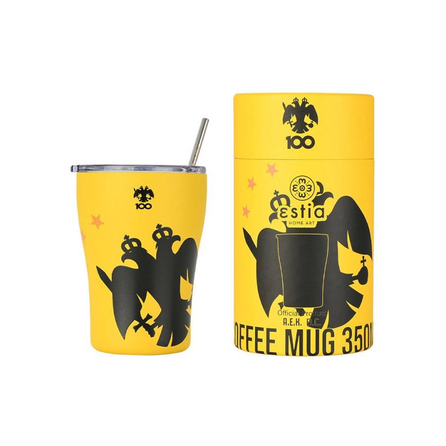 ESTIA ΘΕΡΜΟΣ COFFEE MUG SAVE THE AEGEAN 350m AEK