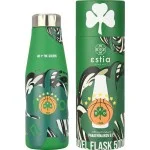 TRAVEL FLASK ΜΠΟΥΚΑΛΙ  ΟΜΑΔΑΣ ΠΑΟ 7 ΑΣΤΕΡΙΑ 500 ML .ΘΕΡΜΟΣ 24 ΩΡΕΣ ΤΟ ΚΡΥΟ 12 ΩΡΕΣ ΖΕΣΤΟ