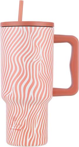 ESTIA ΚΟΥΠΑ ΘΕΡΜΟΣ ΜΕ ΛΑΒΗ ΚΑΙ ΚΑΛΑΜΑΚΙ 900ML STRAW TUMBLER XL