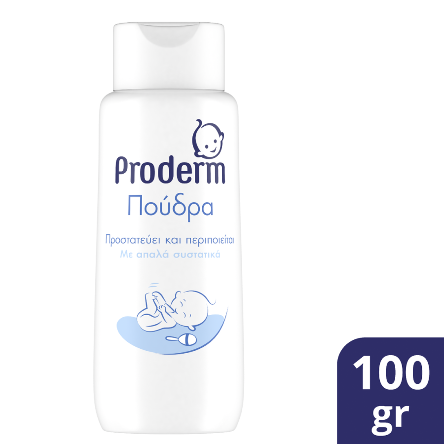 PRODERM παιδική πούδρα 100gr