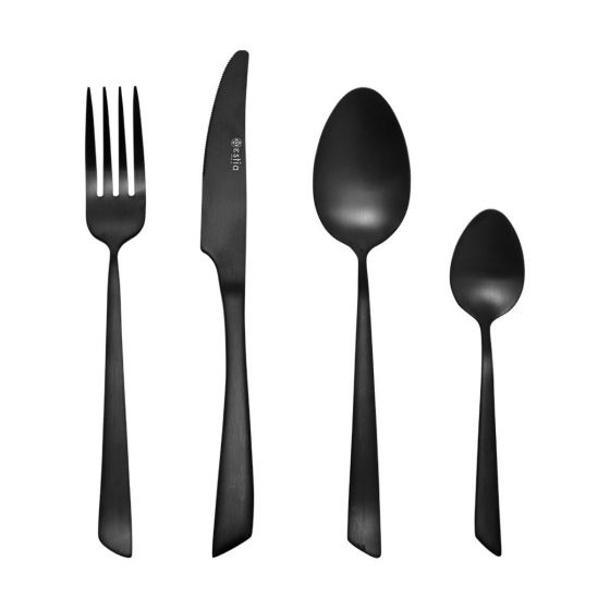 ESTIA SET 24 TEM 6 ΚΟΥΤΑΛΙΑ 6 ΠΙΡΟΥΝΙΑ 6 ΜΑΧΑΙΡΙΑ 6 ΚΟΥΤΑΛΙΑ ΓΛΥΚΟΥ