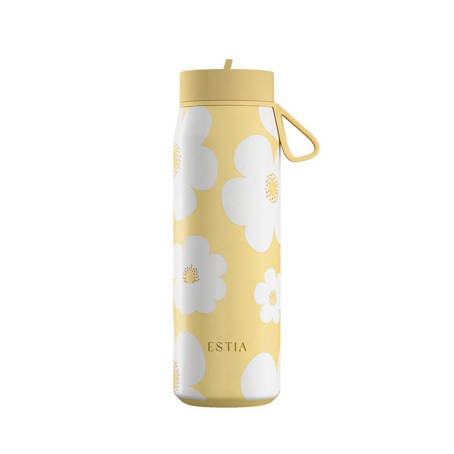 ΘΕΡΜΟΣ PULSE SAVE THE AEGEAN 500ml YELLOW DAISY