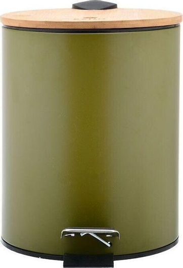 ΧΑΡΤΟΔΟΧΕΙΟ ΜΠΑΝΙΕΡΑΣ OLIVE SERIES SOFT CLOSE 5lt ΛΑΔΙ