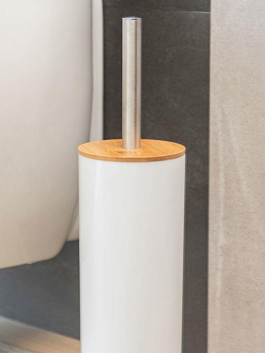 ESTIA ΠΙΓΚΑΛ BAMBOO ΜΕΤΑΛΛΙΚΟ ΛΕΥΚΟ
