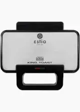 ESTIA KING TOAST 900W ΤΟΣΤΙΕΡΑ ΜΕ ΑΝΤΙΚΟΛΛΗΤΙΚΕΣ ΠΛΑΚΕΣ GRILL ΥΨΗΛΗΣ ΑΝΤΟΧΗΣ  2 ΧΡΟΝΙΑ ΕΓΓΥΗΣΗΣ